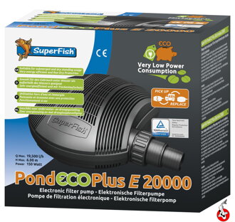 Jazierkové čerpadlo Pond Eco Plus E 20000 - 150 Watt