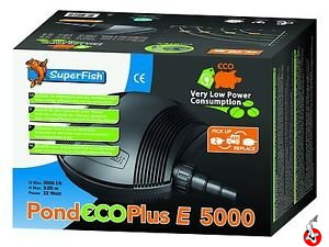 Jazierkové čerpadlo POND ECO PLUS E 5000 - 22W