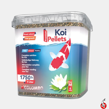 Koi Pellets Premium 5L (6mm) UNIVERZÁLNE