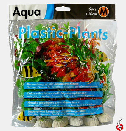 SF AQUA RASTLINY STREDNE (20CM) 6 KS 