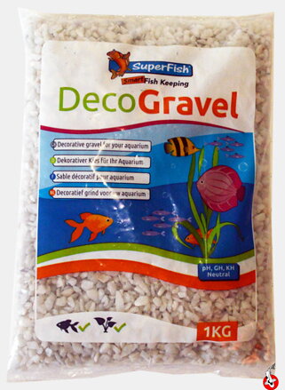  DECO GRAVEL WHITE 1KG 