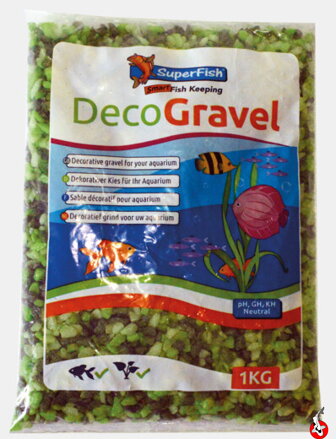  DECO GRAVEL MIX ZELENÁ 1KG 