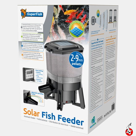Solárne kŕmidlo pre ryby 2-9mm