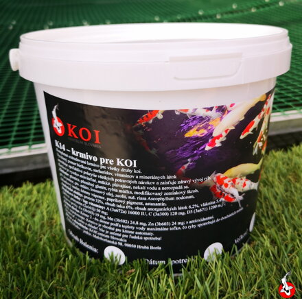 K14 Koi PRO krmivo 3L (8mm) RAST - VITAMÍNY