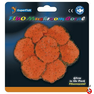 Fluo Mushroom Coral oranžový