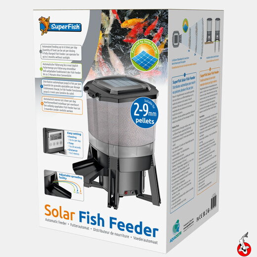 Solárne kŕmidlo pre ryby 2-9mm