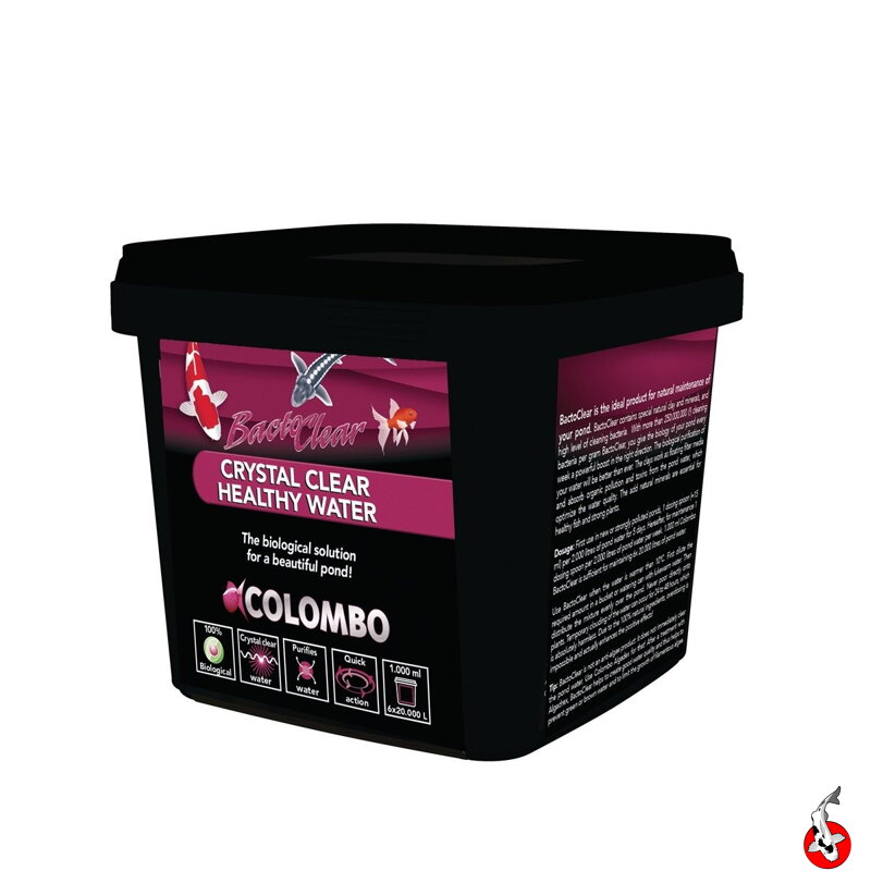 COLOMBO Bacto CLEAR 1000ML/120 000L proti zelenej / hnedej vode