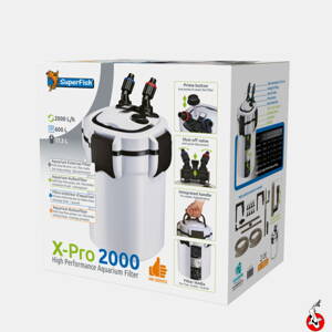 SuperFish X-PRO 2000 vonkajší filter