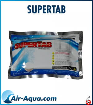 SuperTab - Chlórdioxid - 12 x 20 gramov - 10%